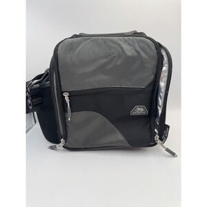 Arctic Zone AZ Pro Insulated Lunch Bag Gray Black Ripstop 50-69175-00-06
